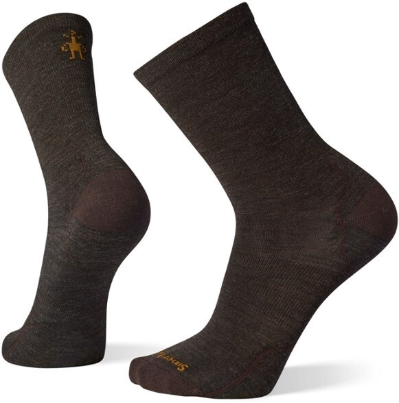 Smartwool Anchor Line Crew Mens, Color: Chestnut, Size: L