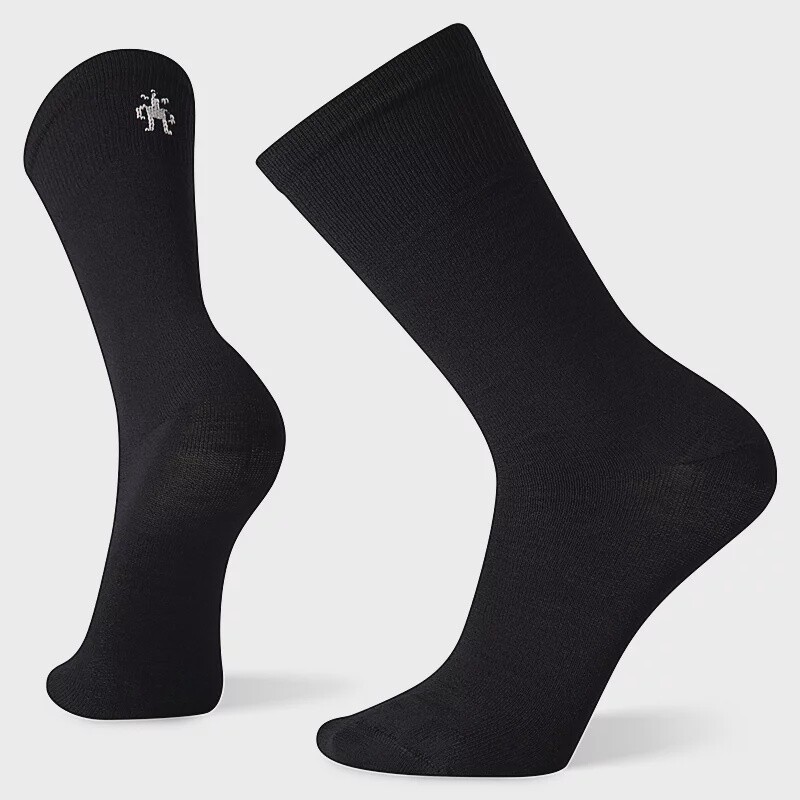 Smartwool Classic Hike Zero Cushion Liner Crew Mens, Color: Black, Size: S
