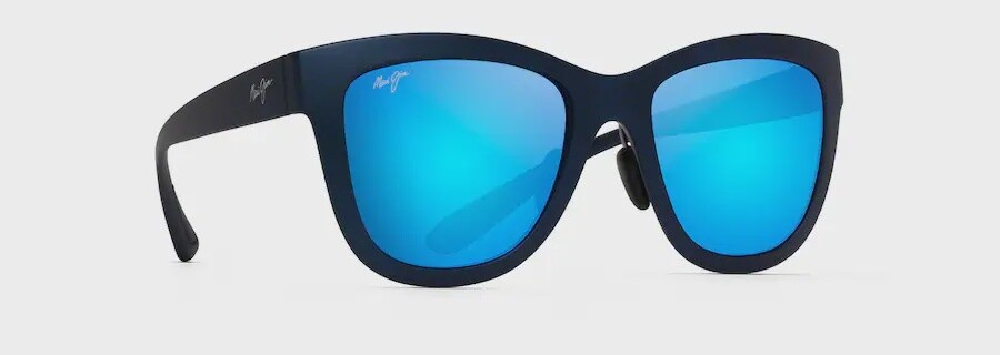 Maui Jim Anuenue, Color: Matte Blue, Size: O/S