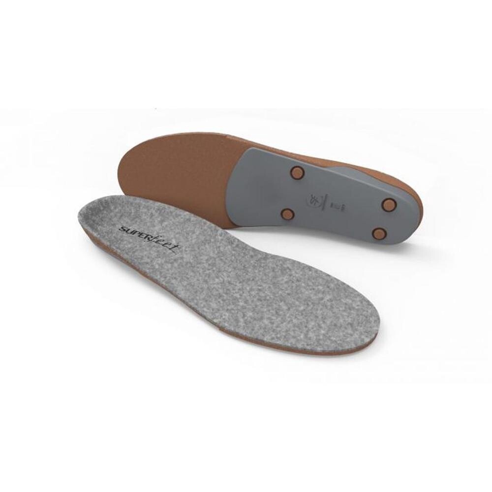 Superfeet Insoles Gray, Color: Gray, Size: B