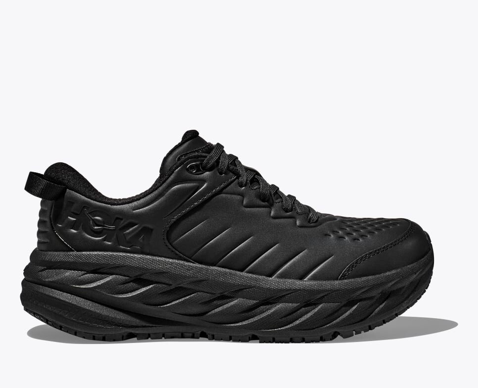 Hoka Bondi Sr Mens, Color: Black / Black, Size: 8