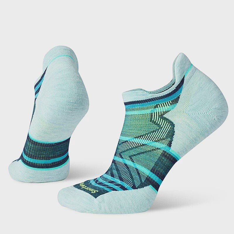 Smartwool Run Targeted Cushion Stripe Low Ankle Socks Womens