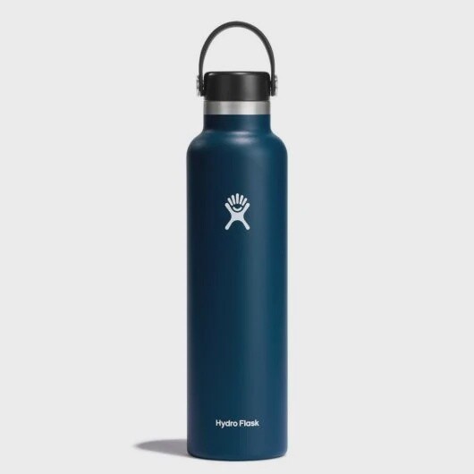 Hydro Flask 24 Oz Standard Mouth, Color: Indigo, Size: 24 OZ