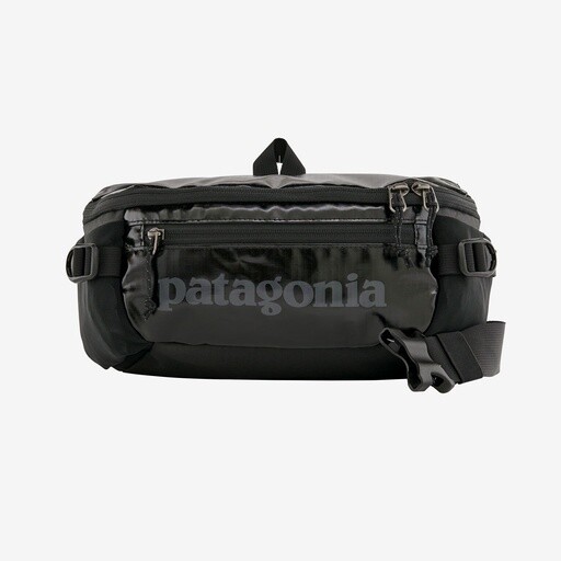Patagonia Black Hole Waist Pack 5L, Color: Black, Size: 5 L