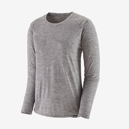 Patagonia L/S Cap Cool Daily Shirt Womens, Color: Feather Grey, Size: M