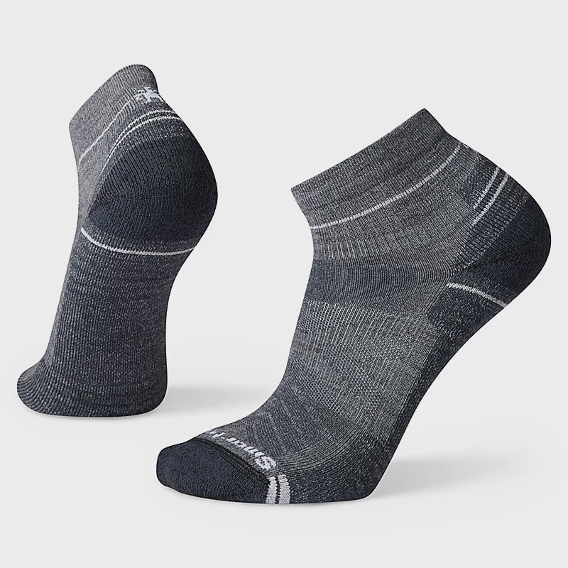 Smartwool Hike Light Cushion Ankle Socks, Color: Medium Gray, Size: M