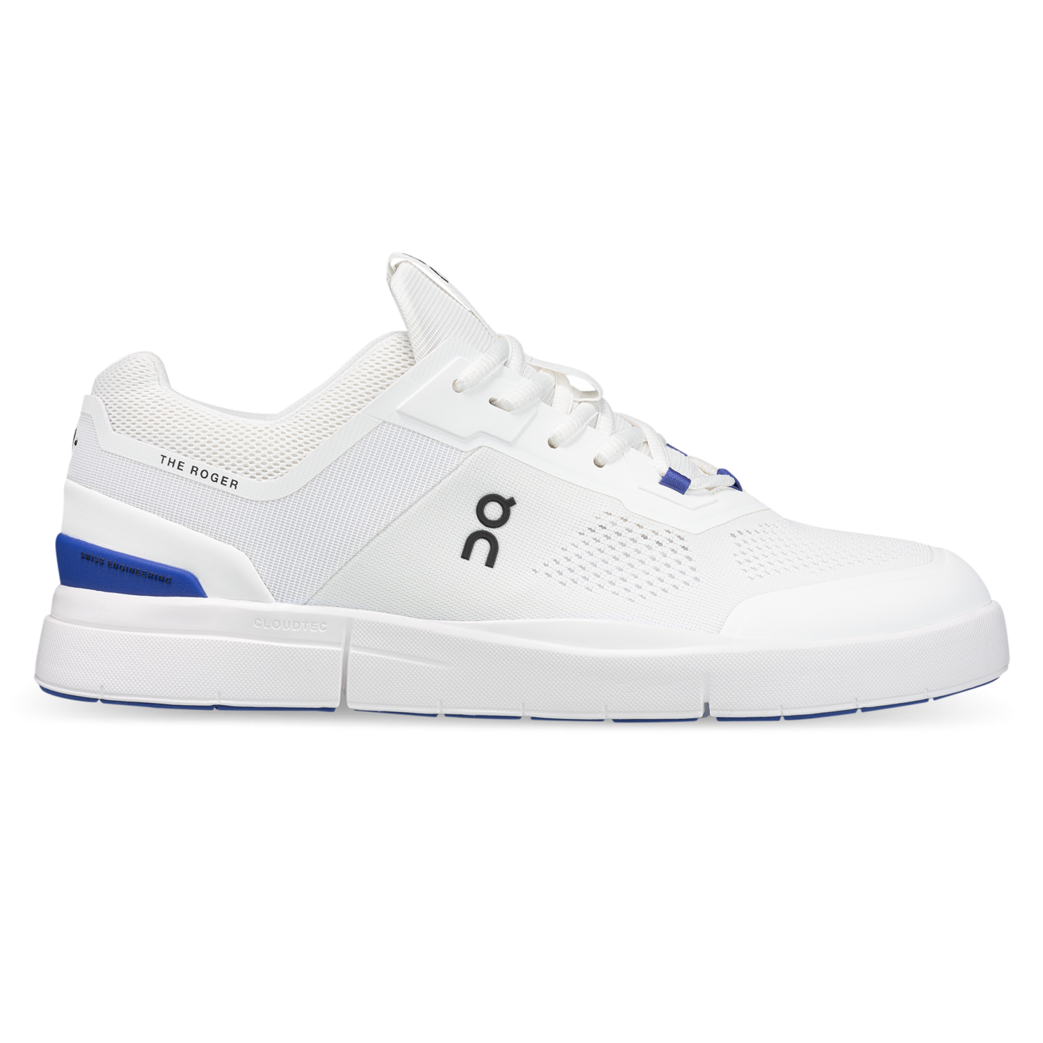 On Running The Roger Spin 2 Womens, Color: Undyed-White / Indigo, Size: 6.5
