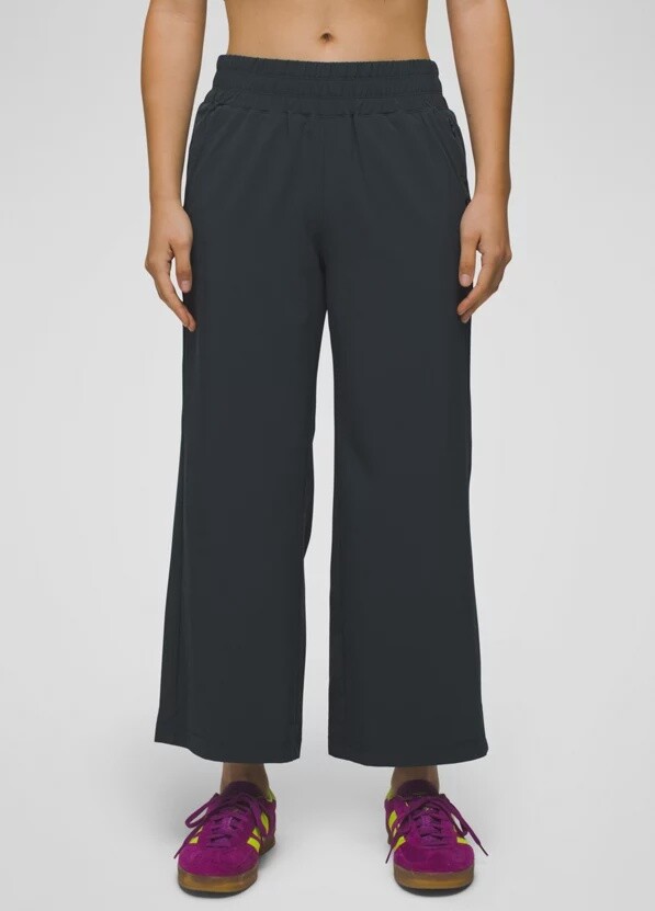 Prana Railay Wide Leg Pants Womens, Color: Stormy Night, Size: S