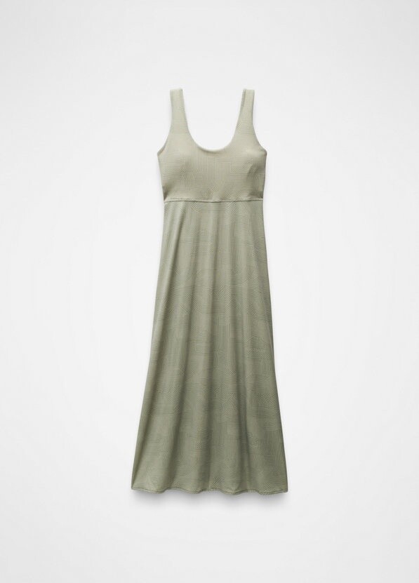 Prana Lata Beach Dress Prana, Color: Juniper Green Linea, Size: S