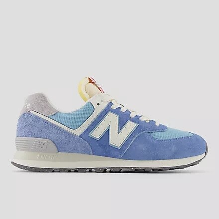 New Balance 574 Unisex, Color: Blue Laguna, Size: 8