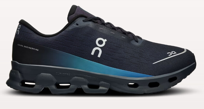 On Running Cloudspark Mens, Color: Black / Blueberry, Size: 8.5