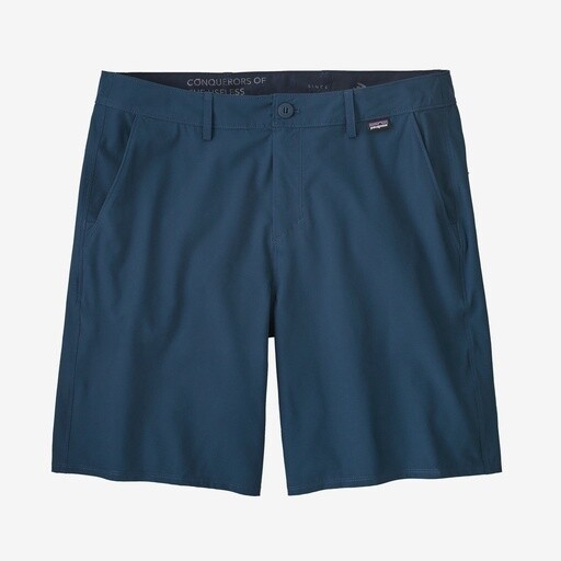 Patagonia Hydropeak Hybrid Walk Shorts 19&quot; Mens, Color: Tidepool Blue, Size: 32