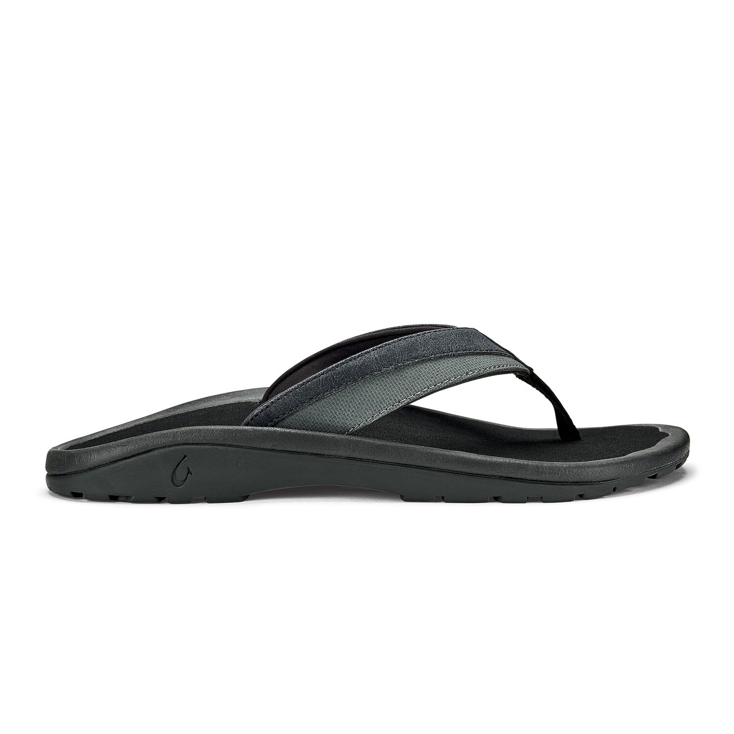 Olukai Ohana Koa Sandal Mens, Color: Lava Rock / Lava Rock, Size: 10