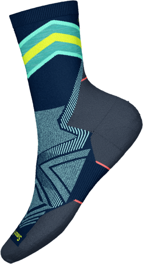 Smartwool Run Targeted Cushion Mid Crew Socks Womens, Color: Deep Navy, Size: S
