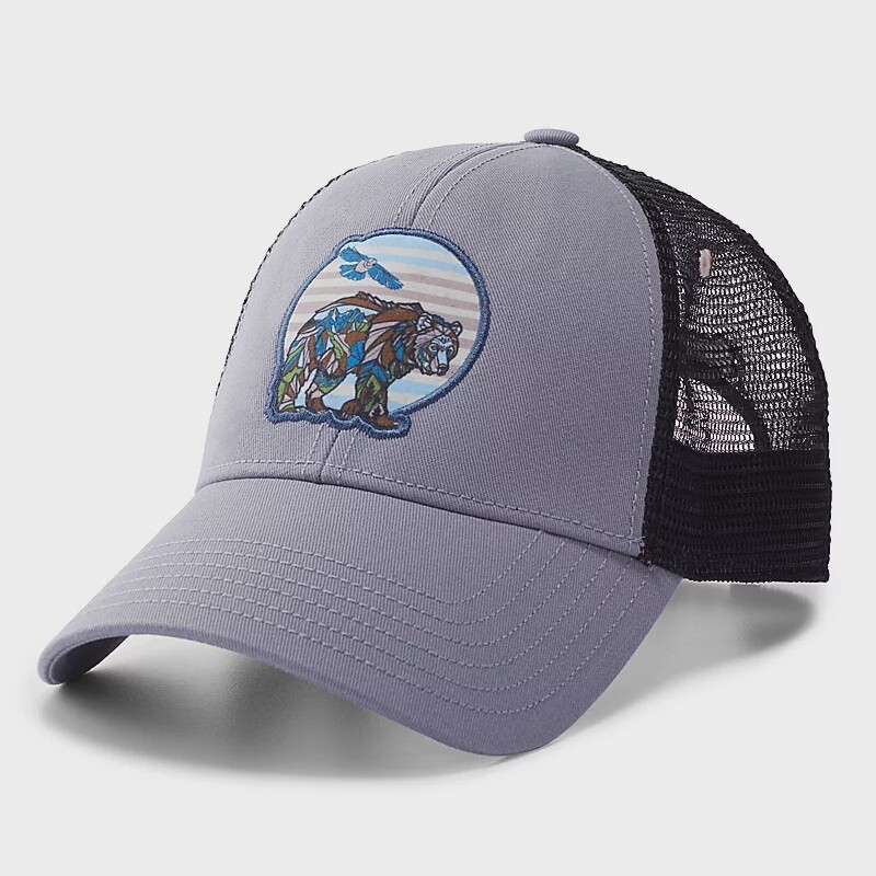 Smartwool Companion Trek Trucker Hat, Color: Light Gray, Size: O/S