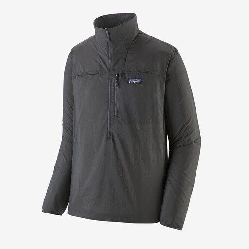 Patagonia Houdini Stash 1/2-Zip Pullover Mens, Color: Forge Grey, Size: M