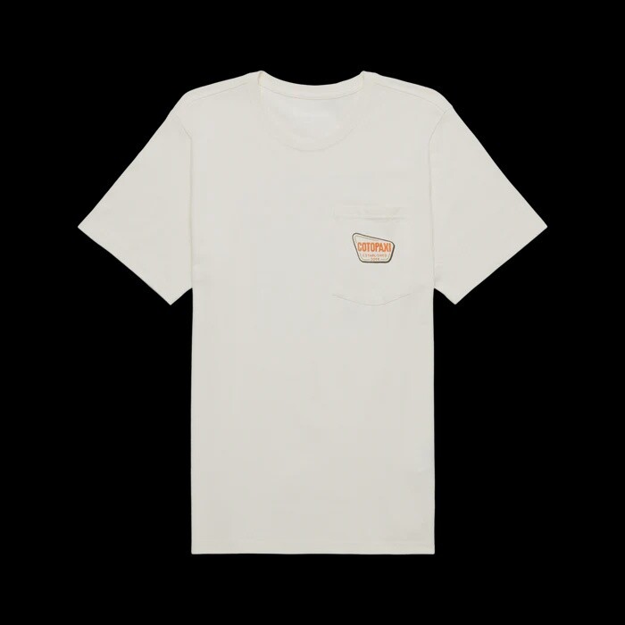 Cotopaxi Camp Life Pocket T-Shirt Mens, Color: Bone, Size: M