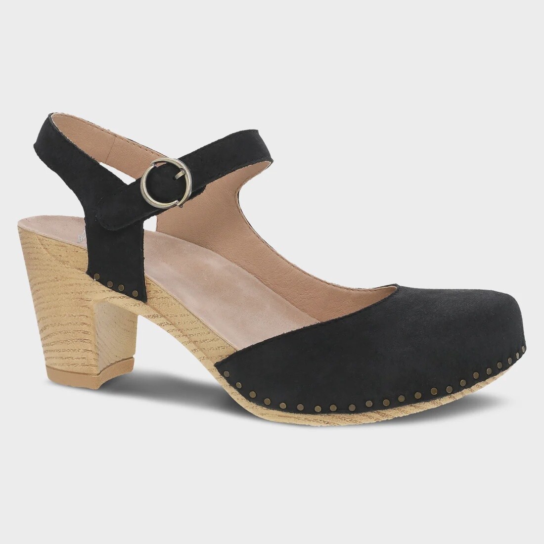 Dansko Taytum Womens, Color: Black Milled Nubuck, Size: 36