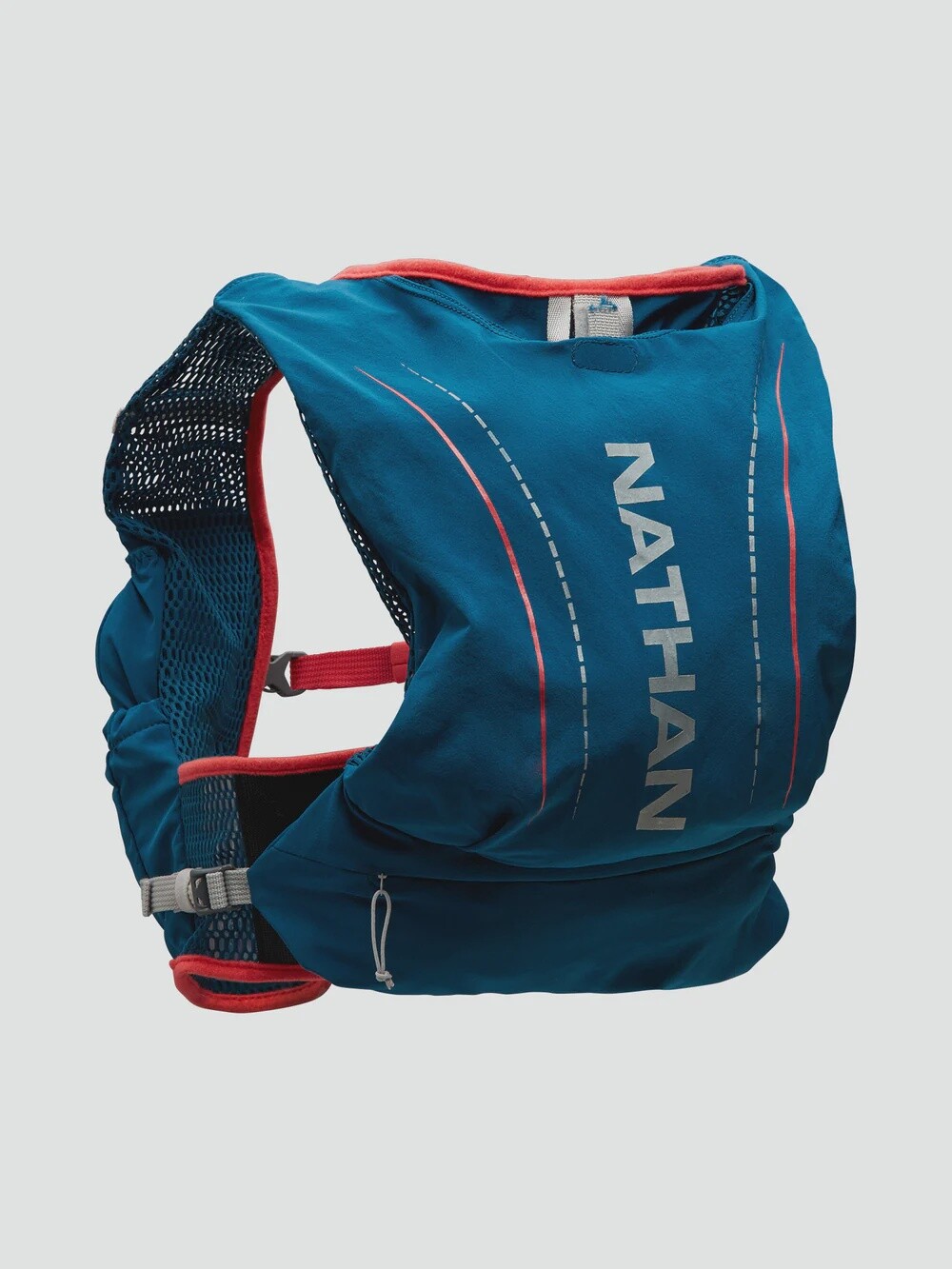 Nathan VaporAiress Lite 4 Liter Hydration Vest, Color: Marine Blue / Hibiscus, Size: XXS-M