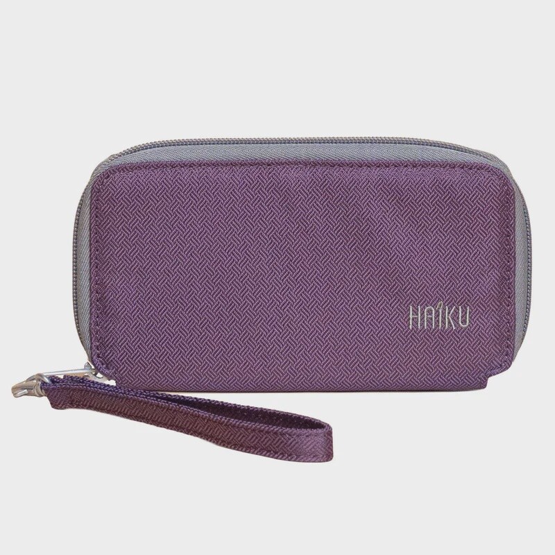 Haiku Intrepid Wallet, Color: Blackberry, Size: O/S