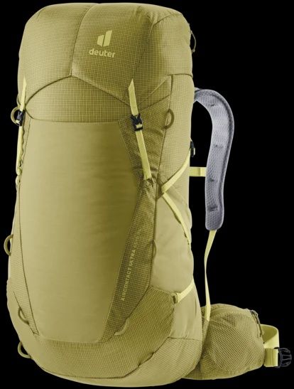 Deuter Aircontact Ultra 45+5 SL Backpack, Color: Linden Sprout, Size: 45+5L