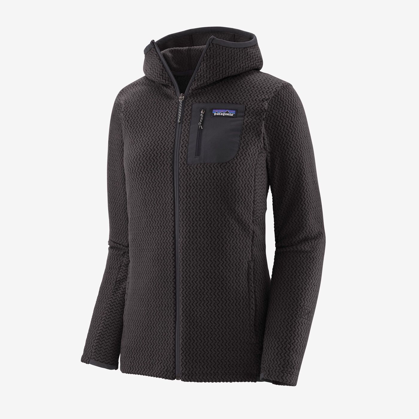 Patagonia R1 Air Full-Zip Hoody Womens, Color: Black, Size: XL