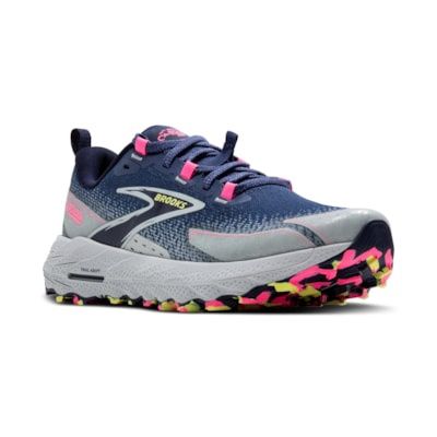 Brooks Cascadia 18 Womens, Color: Oceana/Pearl Blue/Pink, Size: 6