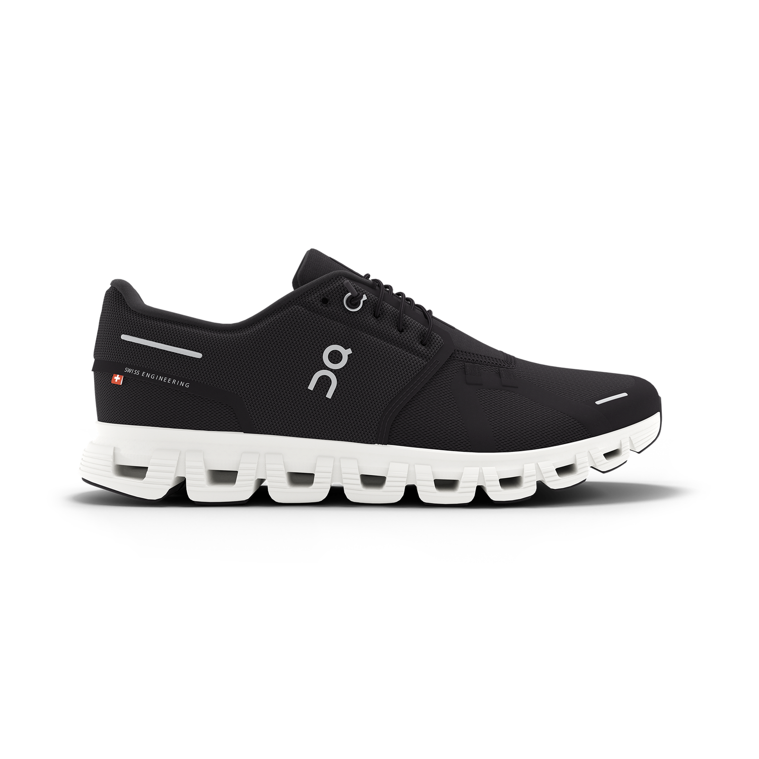 On Running Cloud 6 Mens, Size: 9, Color: Black / White