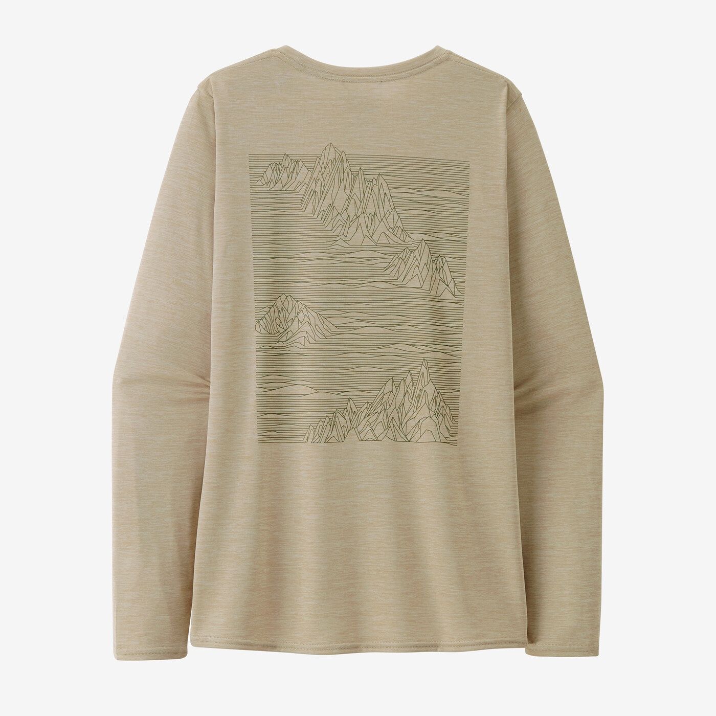 Patagonia L/S Cap Cool Daily Graphic Shirt Womens, Color: Strataspire: Pumice X-Dye, Size: S