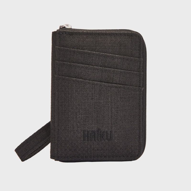 Haiku Sprout Wallet, Color: Black In Bloom, Size: O/S