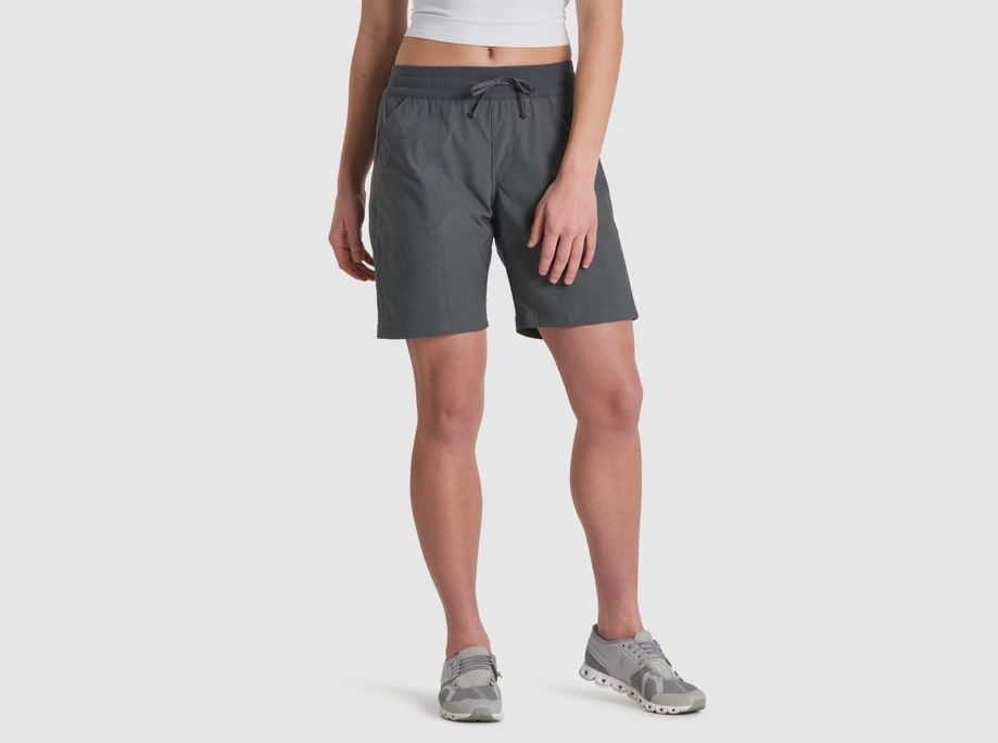 Kuhl Trekr Pull-On Short 8&quot; Womens, Color: Charcoal, Size: S