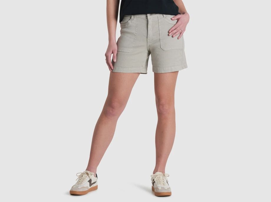 Kuhl Seaboard Short 6&quot; Womens, Color: Birch, Size: 2