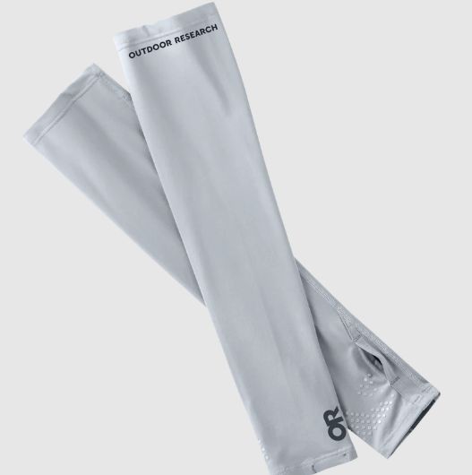 Outdoor Research ActiveIce Sun Sleeve, Color: Titanium Grey, Size: S/M