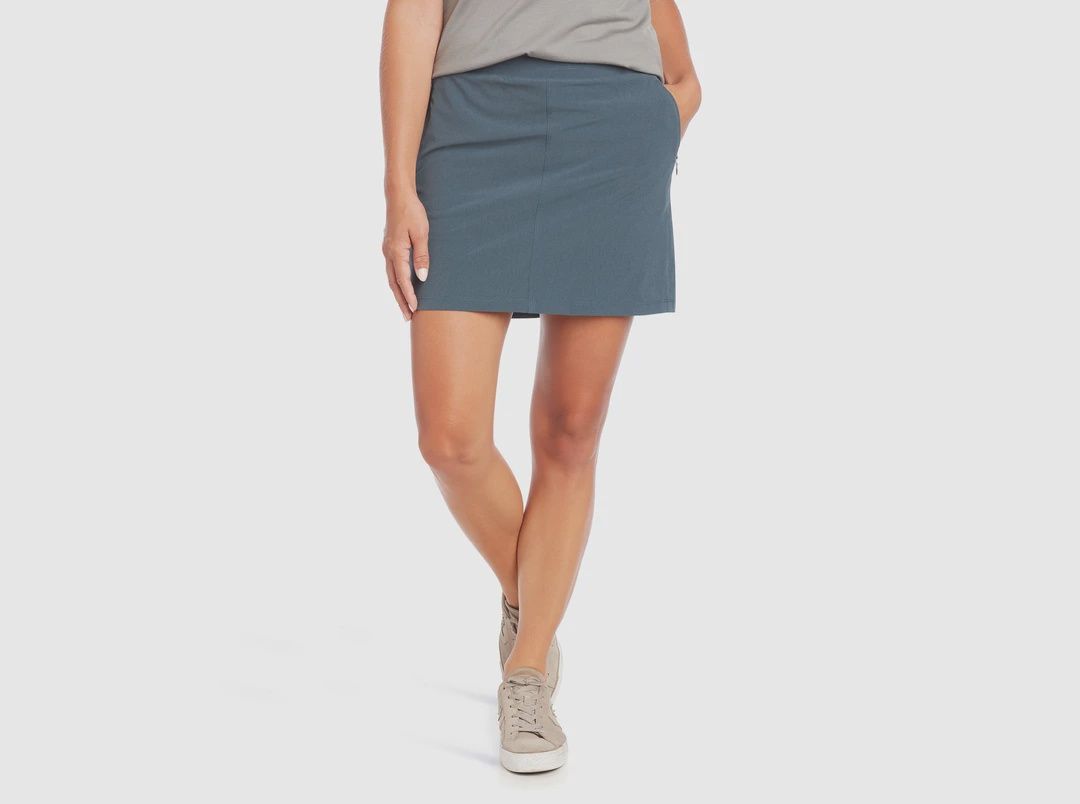Kuhl Freeflex Skort Womens, Color: Rainstorm, Size: XL