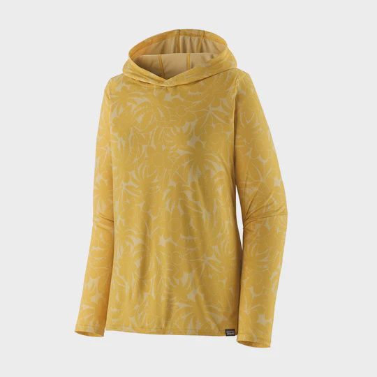 Patagonia Cap Cool Daily Hoody Womens, Color: Jellyfish Yellow / Isla Yellow X-Dye, Size: L