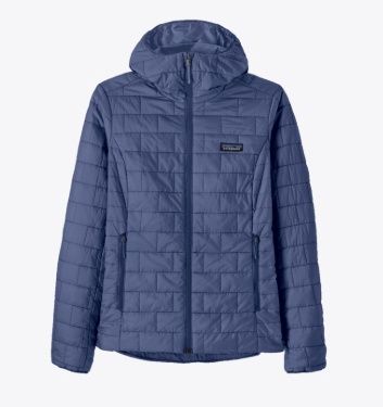 Patagonia Nano Puff Hoody Womens, Color: Current Blue, Size: S