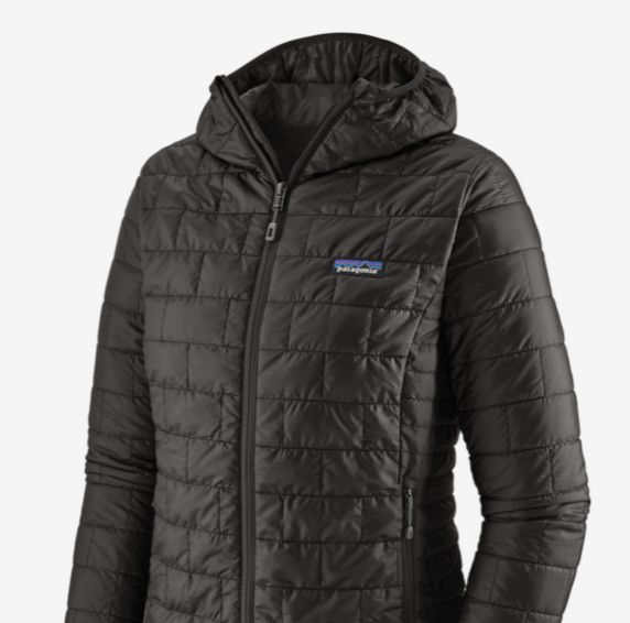 Patagonia Nano Puff Hoody Mens, Color: Black, Size: L