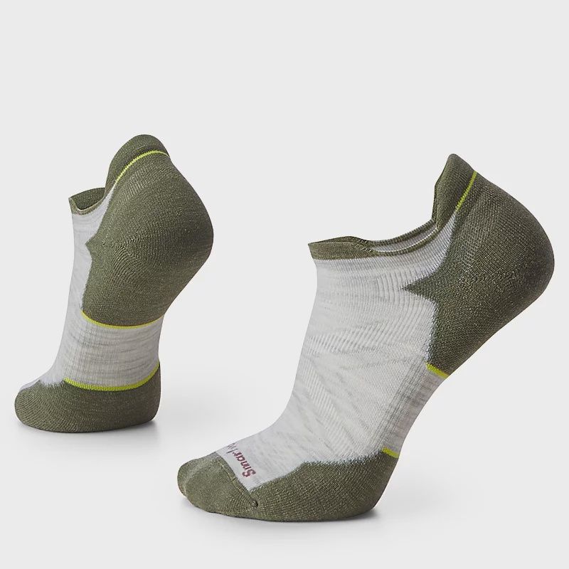 Smartwool Run Targeted Cushion Low Ankle Socks Mens, Color: Ash/Winter Moss, Size: L