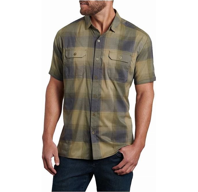Kuhl Response SS Mens, Color: Black Sage, Size: XL