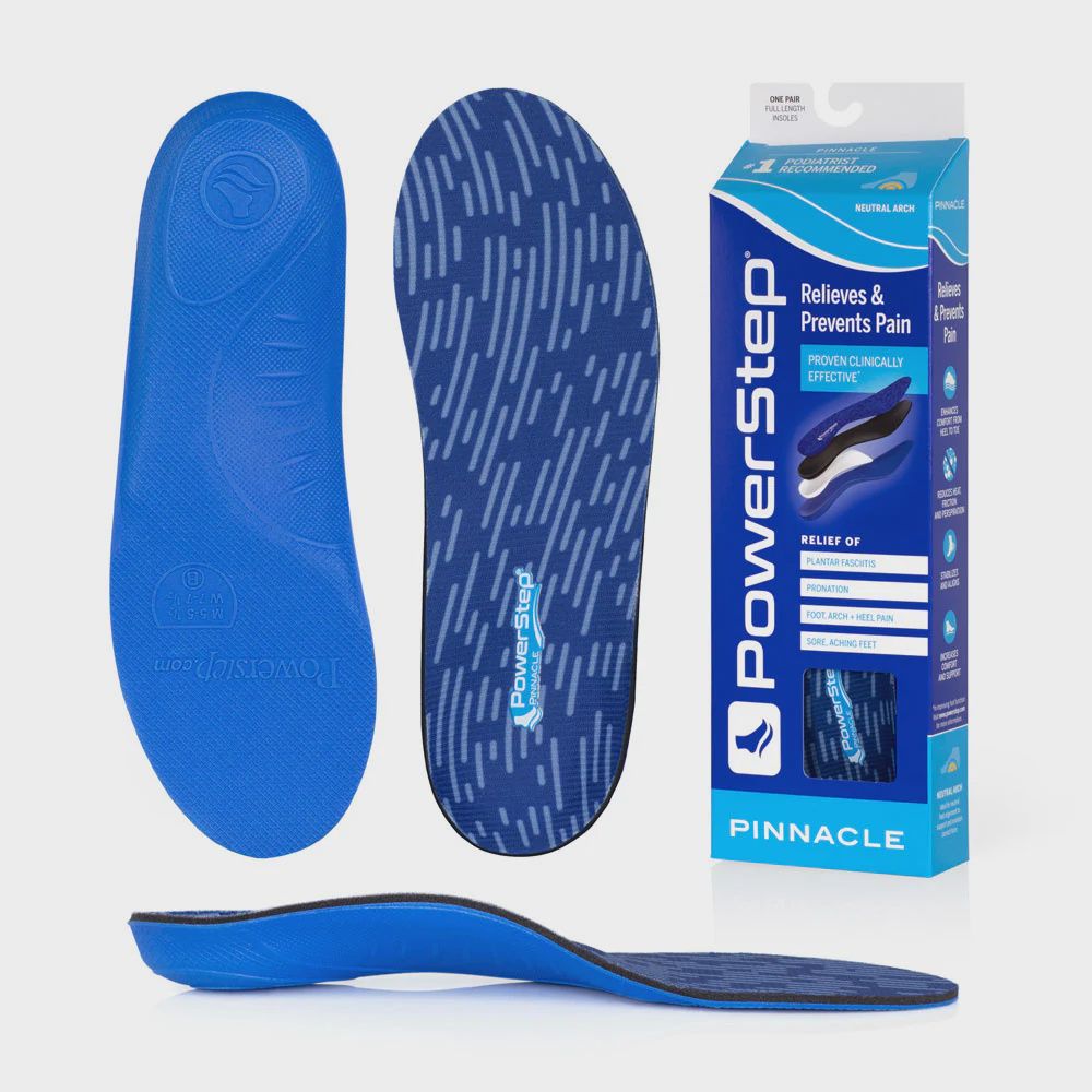 Powerstep Pinnacle, Color: Blue, Size: K