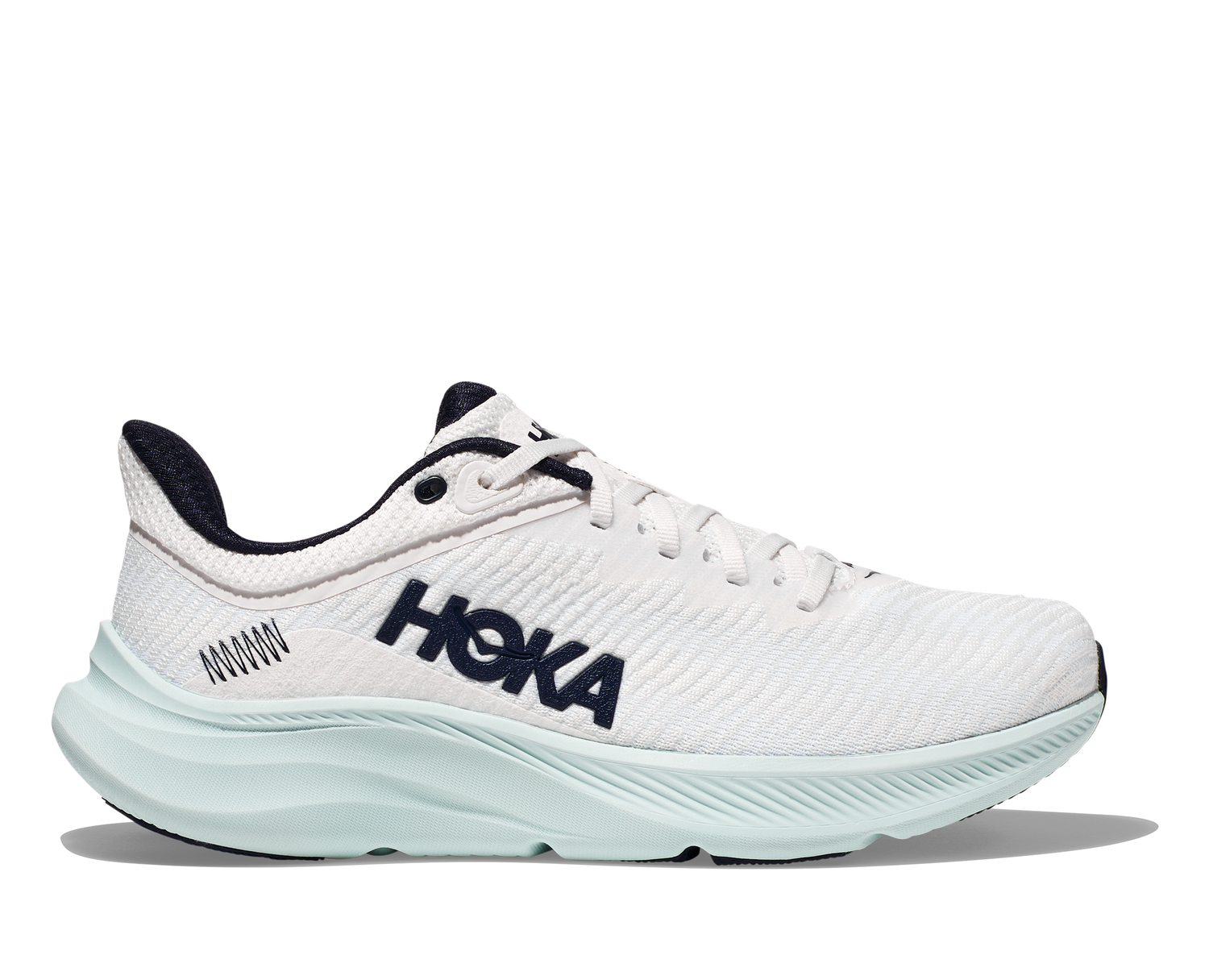 Hoka Solimar Womens, Color: Blanc De Blanc/Blue Glass, Size: 11