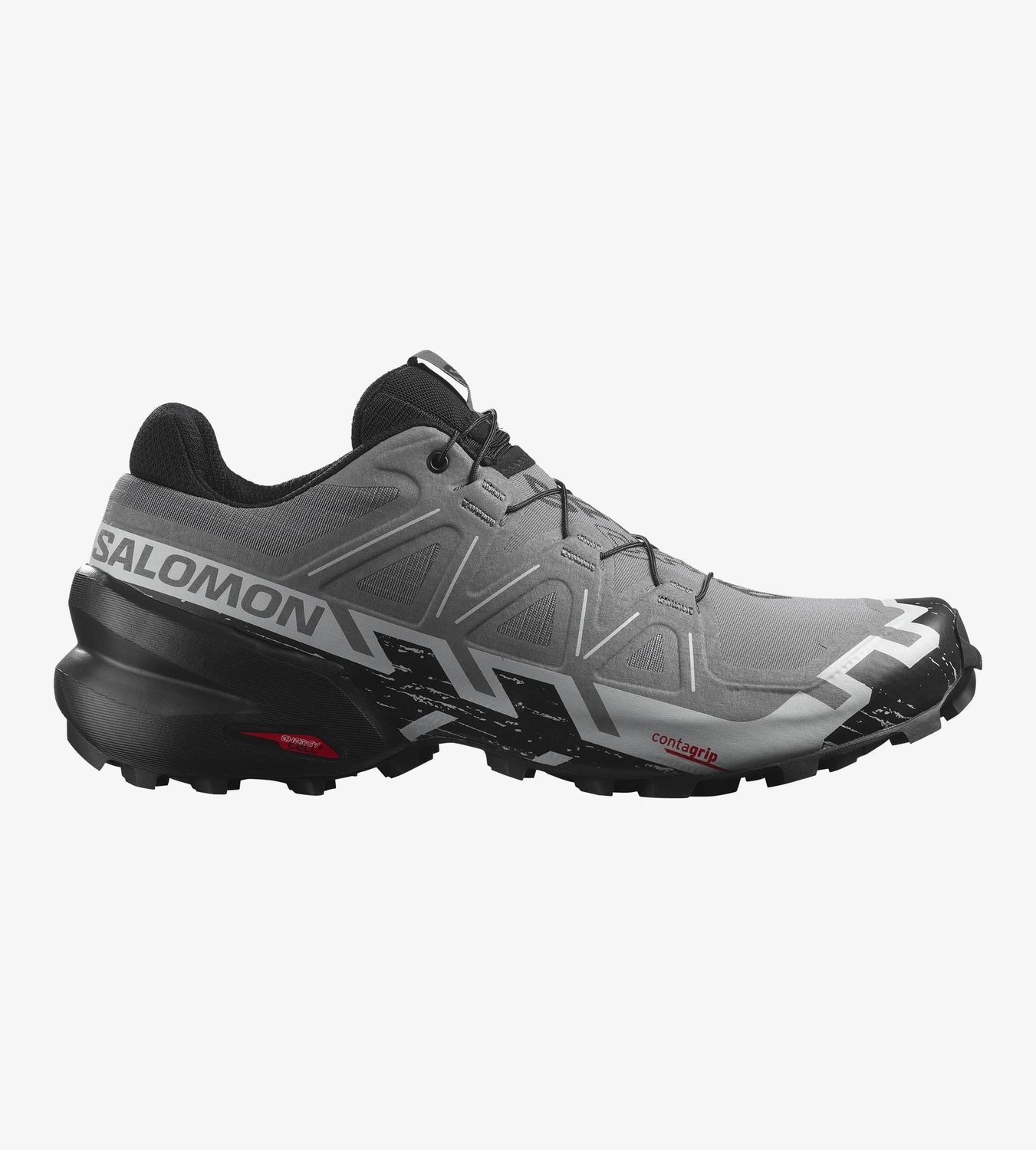 Salomon Speedcross 6 Mens, Color: Quiet Shade/Black/Pearl Blue, Size: 8