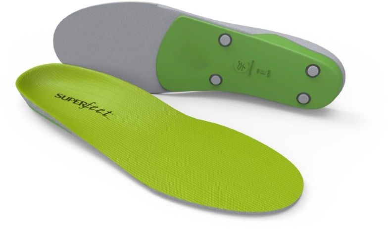 Superfeet Insoles Green, Color: Green, Size: A