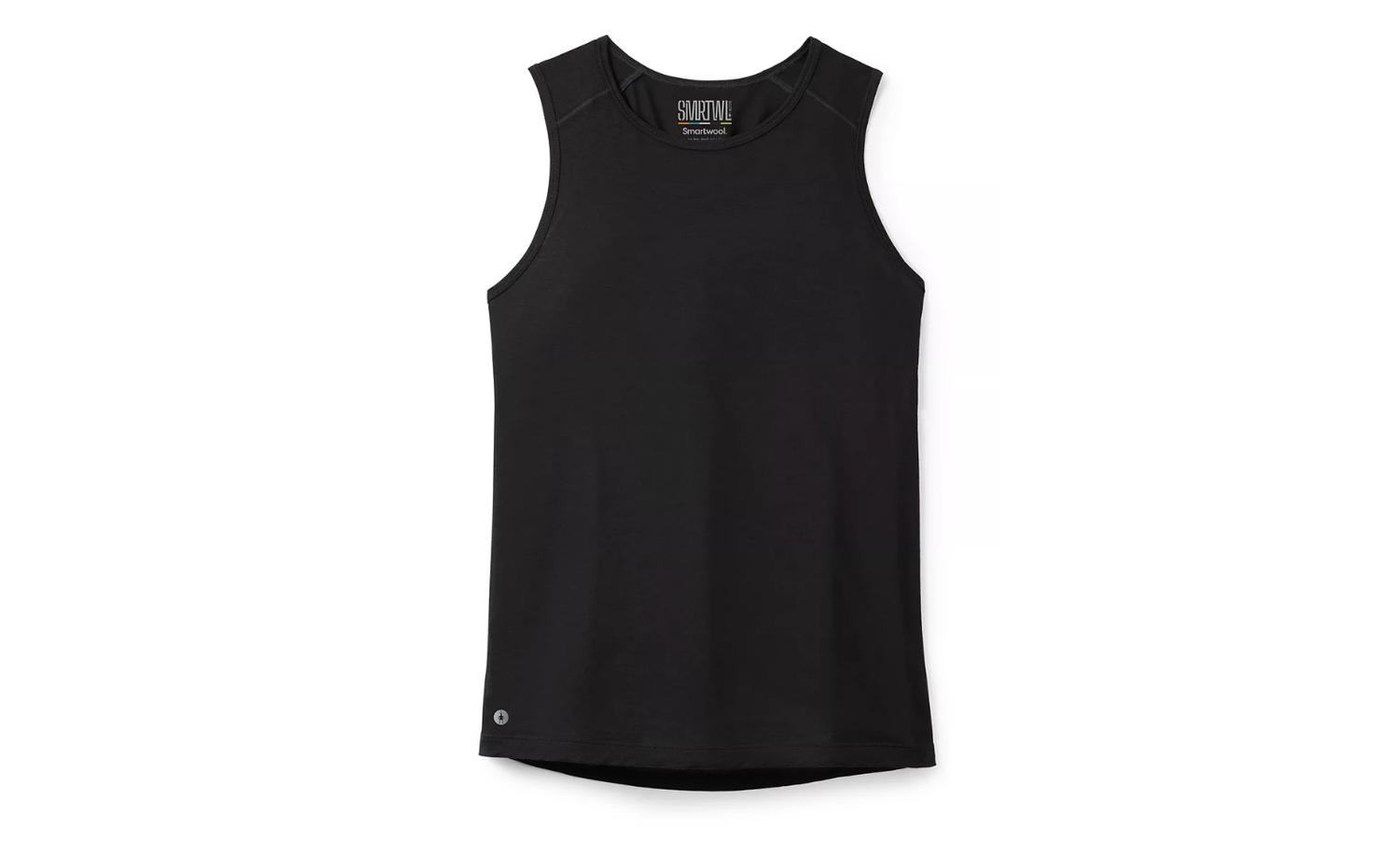 Smartwool Active Ultralite High Neck Tank Womens, Color: Black, Size: XS