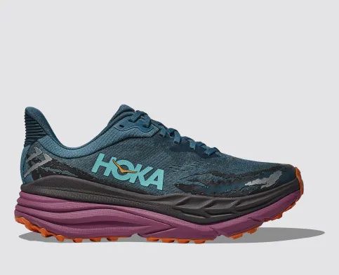 Hoka Stinson 7 Womens, Color: Real Teal/Beet Root, Size: 6