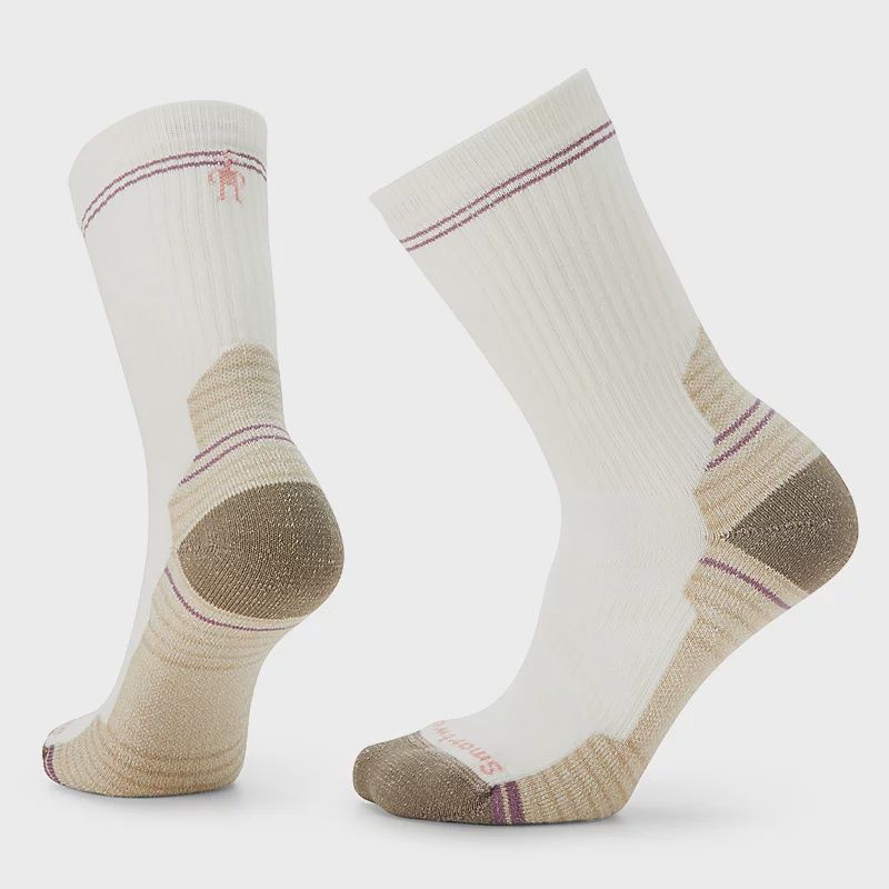 Smartwool Hike Light Cushion Crew Socks Womens, Color: Natural, Size: S