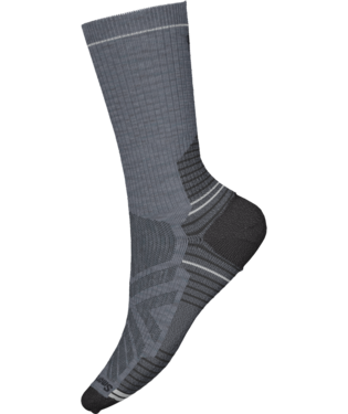 Smartwool Hike Light Cushion Crew Socks, Color: Medium Gray, Size: L