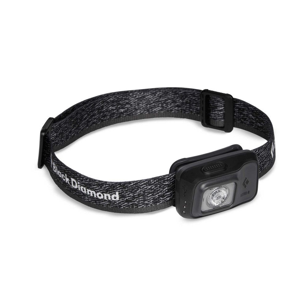 Black Diamond Astro 300-R Rechargeable Headlamp, Color: Graphite