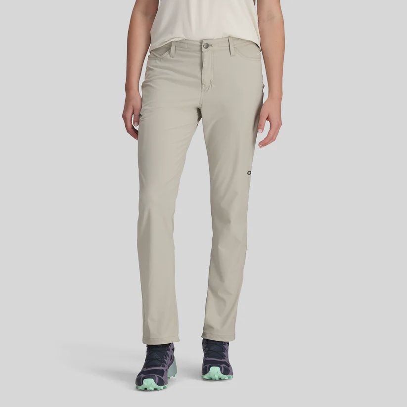 Outdoor Research Ferrosi Pants Womens, Color: Dark Sand, Size: 2