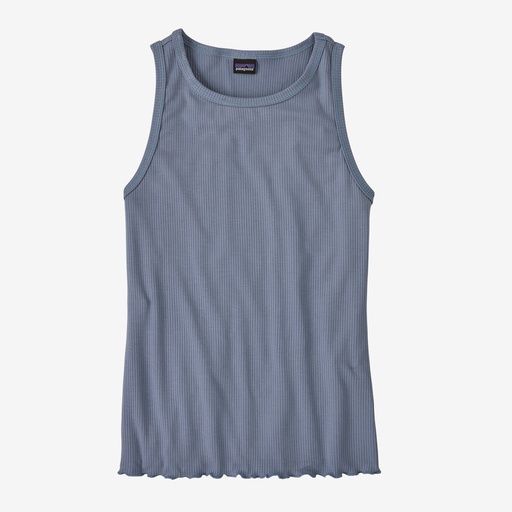 Patagonia Rib Knit Tank Women, Color: Light Plume Grey, Size: S